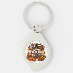 Good Friends Make Life Sweeter! Keychain