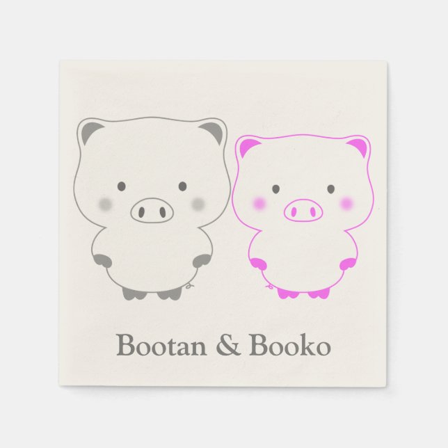 Good friends napkin (Front)