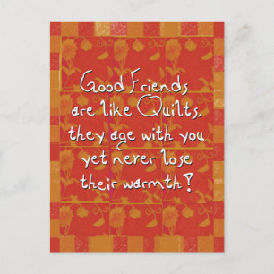 Good Friends Postcard