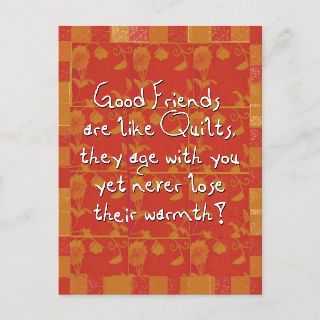 Good Friends Postcard (Front)