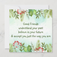 Good friends Understand Inspirational Christmas