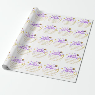 Good Friends Wrapping Paper