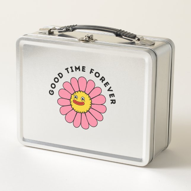 Good Funny Time Forever   Metal Lunch Box (Front)
