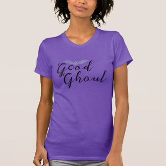 Good Ghoul Purple Glitter Bat T-Shirt