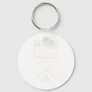 Good Girls D Girls Pool Billiards Keychain