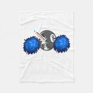 Good Girls D Girls Pool Player Billiards Funny  Fleece Blanket