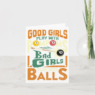 Good Girls Play With Pompoms D Girls Play With 2 Card
