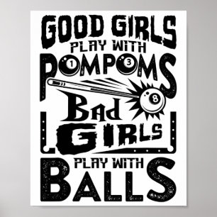 Good Girls Play With Pompoms D Girls Play With 3  Poster