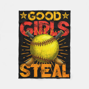 Good Girls Steal  Fleece Blanket