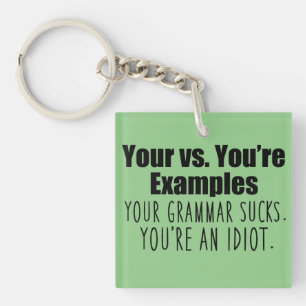 Good Grammar Keychain