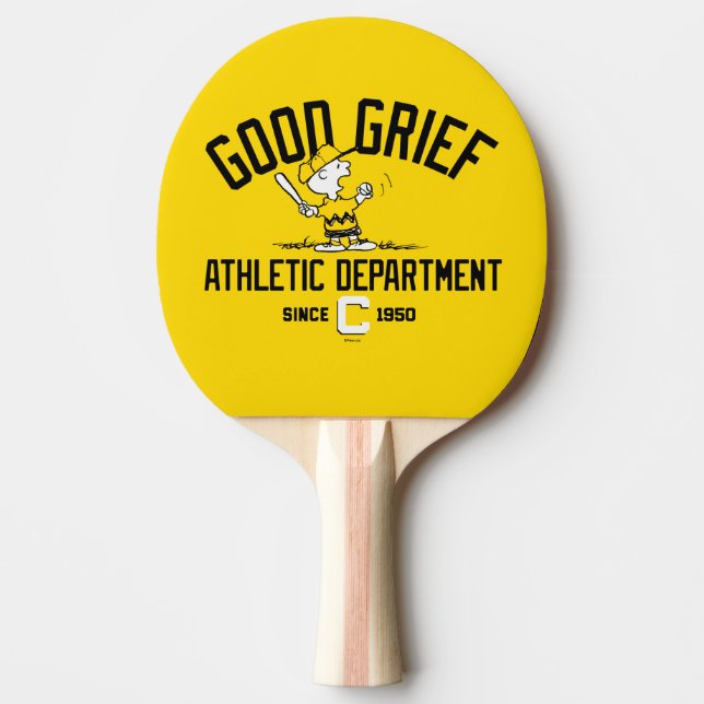 Good Grief Athletic Department Ping Pong Paddle (Front)