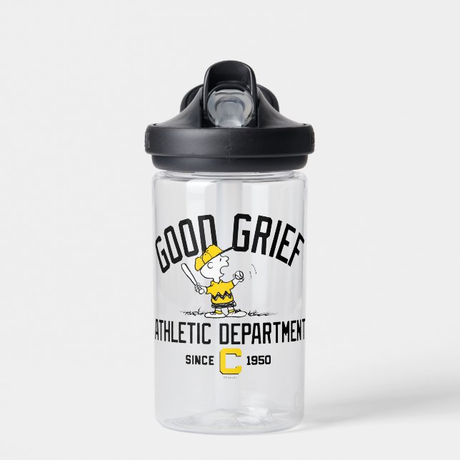 Good Grief Athletic Department Water Bottle (Front)