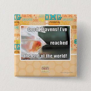 Good Heavens! 2 Inch Square Button