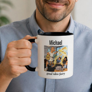 Good Idea Fairy CoWorker Funny Personalized Coffee Mug