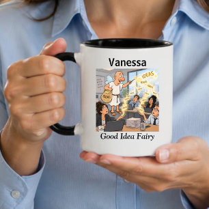Good Idea Fairy CoWorker Funny Personalized Coffee Mug