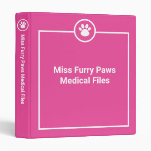 Good Ideas Binder Pet Hot Pink