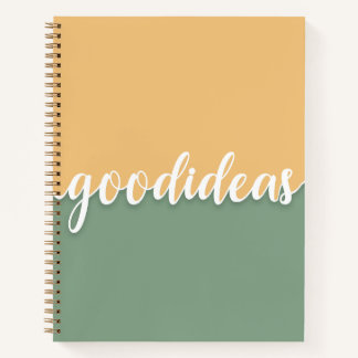 Good ideas notebook