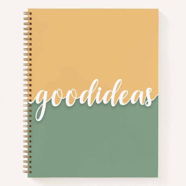 Good ideas notebook (Front)