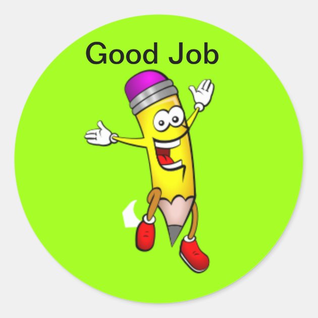 Good Job Stickers Zazzle   Good Job Stickers R397b5f79476c4c5084ebc0ed254266fb 0ugmp 8byvr 630 