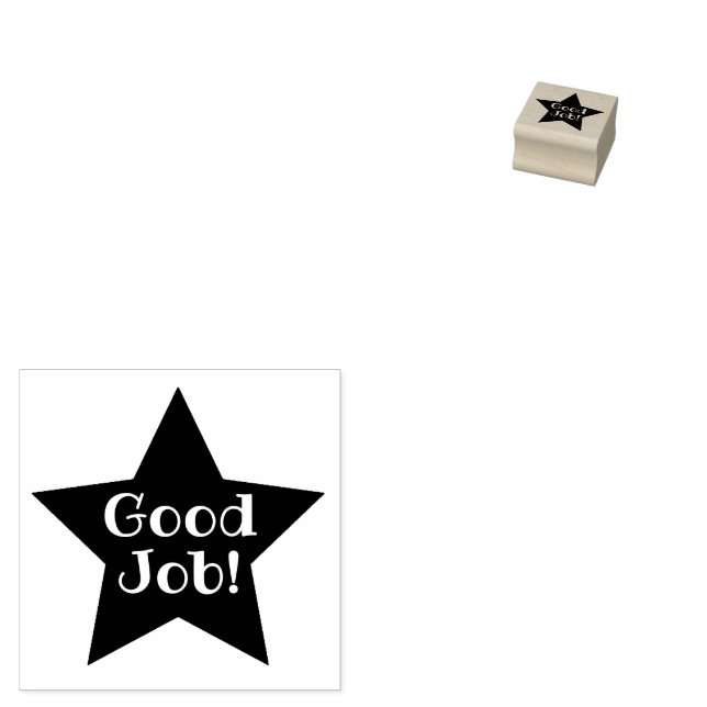 Good Job! Teacher Rubber Stamps (Stamped)