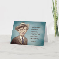 Good Judgement Get Well Card