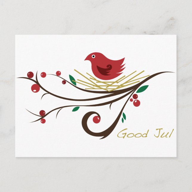 Good Jul Postcard (Front)