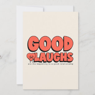 Good Laughs, Good Love – Relationship Card
