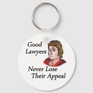 Good lawyers man keychain