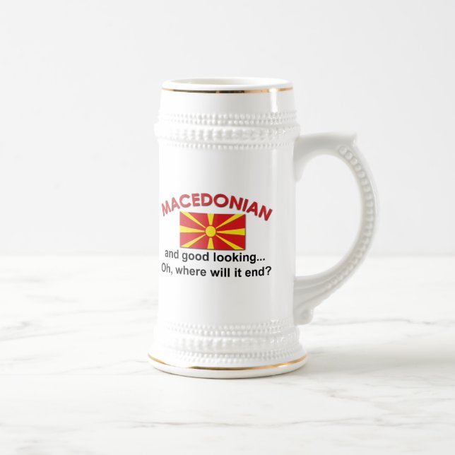 Good Looking Macedonian Beer Stein (Right)