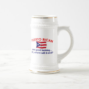 Good Looking Puerto Rican Beer Stein