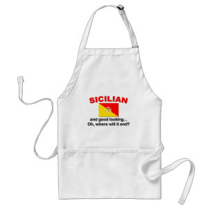 Good Looking Sicilian Standard Apron
