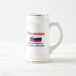 Good Looking Slovenian Beer Stein