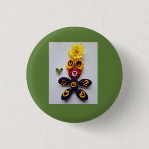 Good Luck 1 Inch Round Button