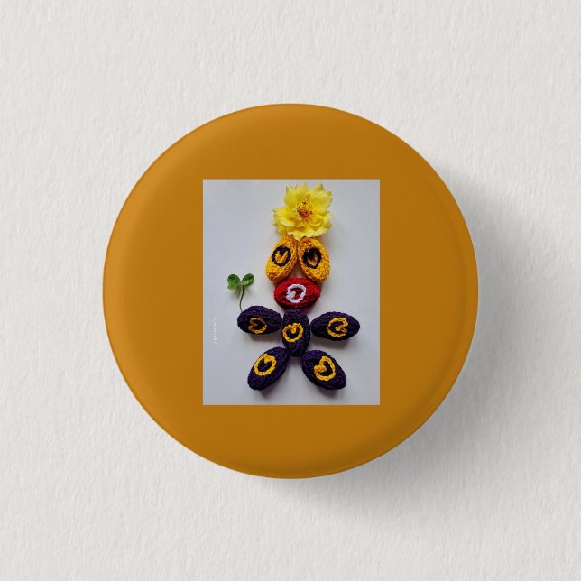 Good Luck 1 Inch Round Button (Front)