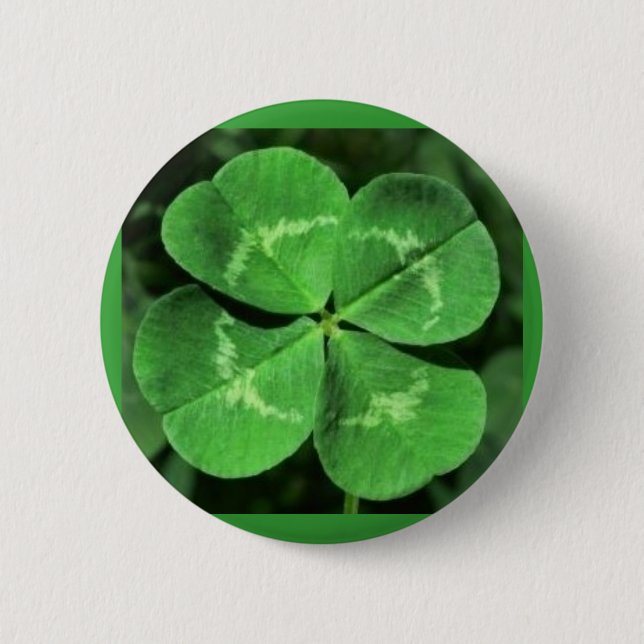 Good luck 2 inch round button (Front)