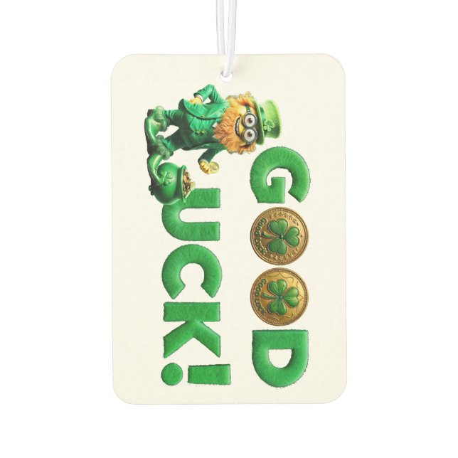 Good Luck Air Freshener (Back)