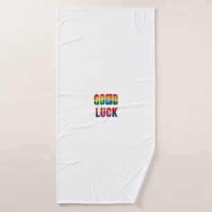 GOOD LUCK BATH TOWEL