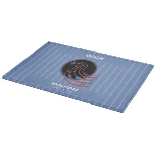 Good Luck, Black Music Circle Cutting Board