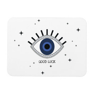 Good luck blue eye talisman greek tradition  magnet