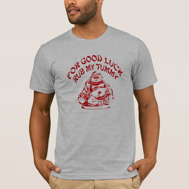 Good Luck Buddha T-Shirt (Front)