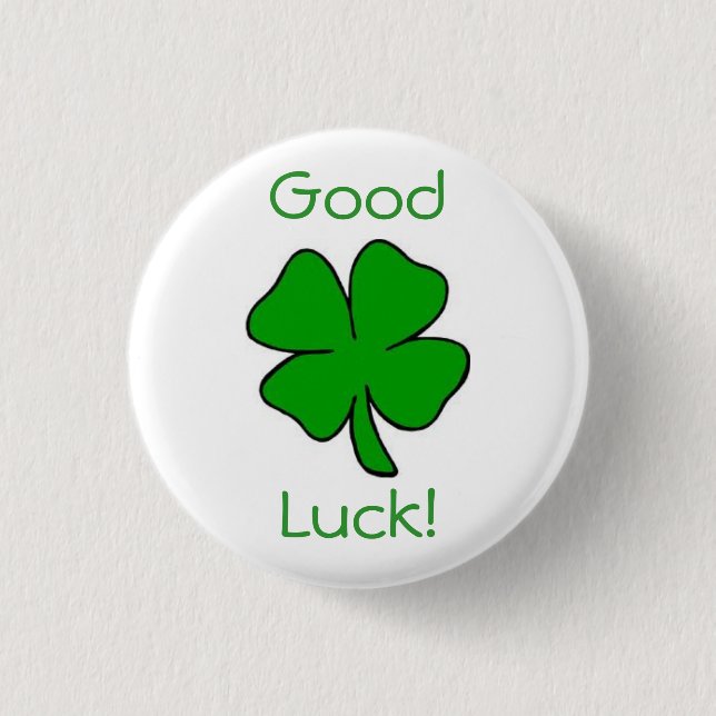 Good Luck button (Front)