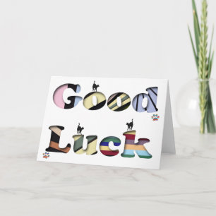 Good Luck Card