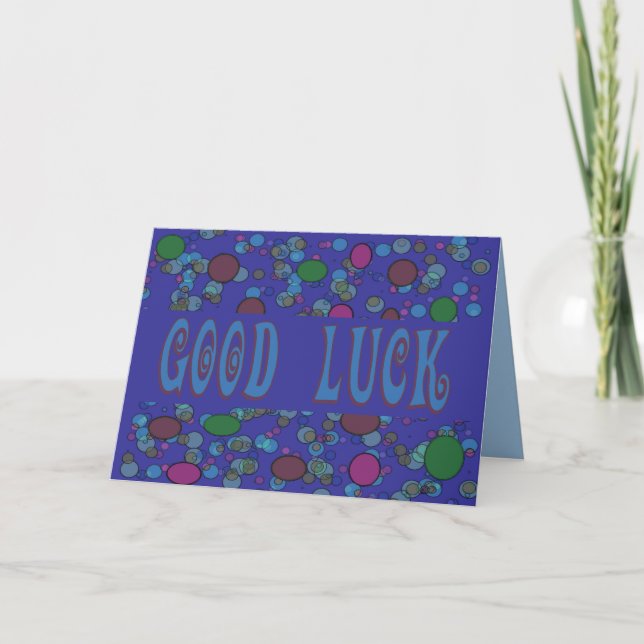 Good Luck Card (Front)