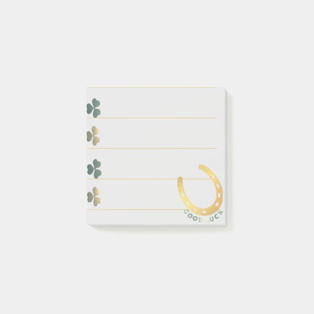 Good Luck Charm  Post-it Notes (Front)