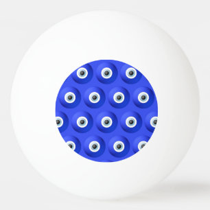 Good Luck Charms against Evil Eye Pattern Ping Pong Ball