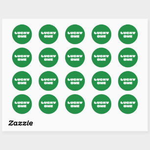 Good Luck Classic Round Sticker