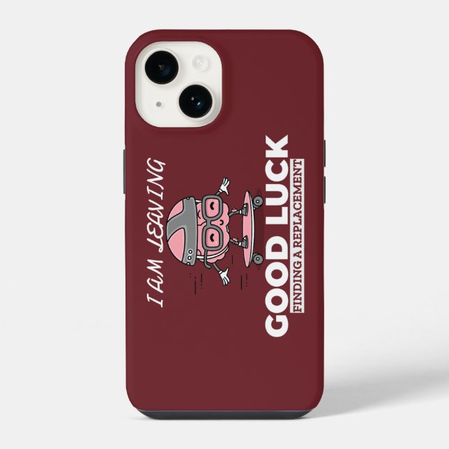 Good Luck Finding A Replacement - Brain Design iPhone Case (Back)