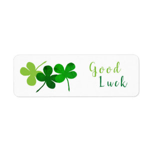 Good Luck Green Shamrocks