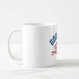 Good Luck Hare – Vintage Running Rabbit Design Coffee Mug