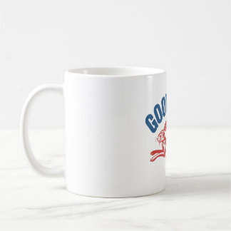Good Luck Hare – Vintage Running Rabbit Design Coffee Mug